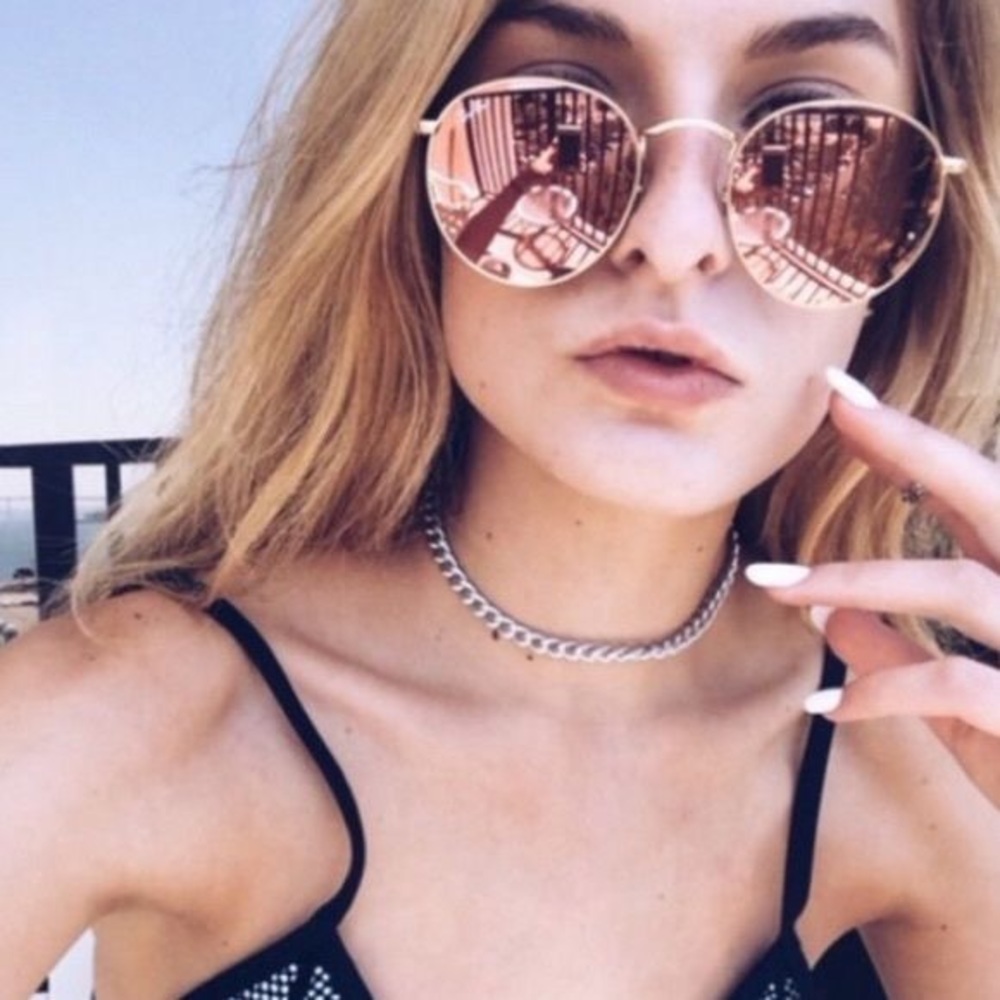RAY-BAN Legends Round Metal Sunglasses - Pink